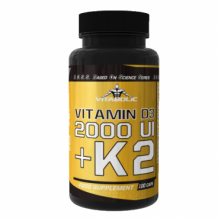 Photo Vitamin D3 and K2 100 tabs